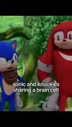 ai character: Sonic and Knuckles background