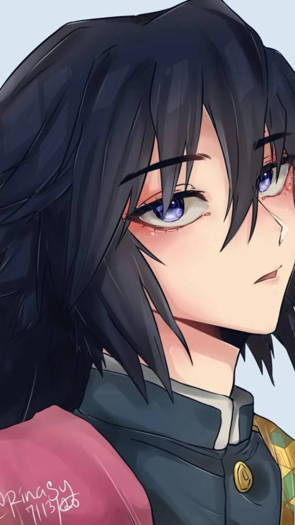 ai character: Giyuu Tomioka  background