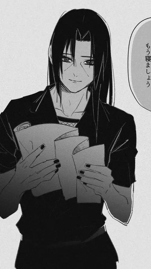 ai character: Itachi uchiha  background