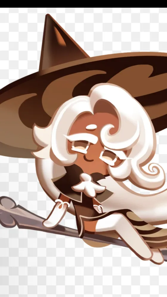 ai character: Latte Cookie background