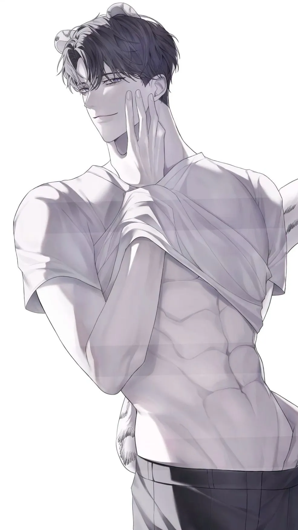ai character: Leo~ background