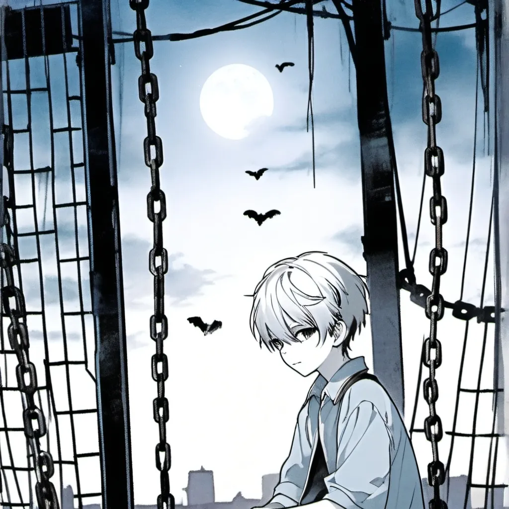 chat with ai character: boy ghost