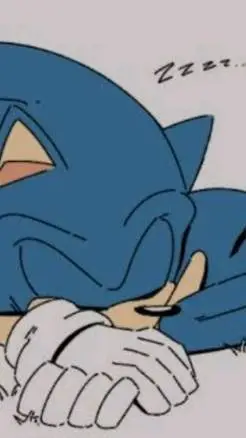 ai character: Sonic(sleep) background