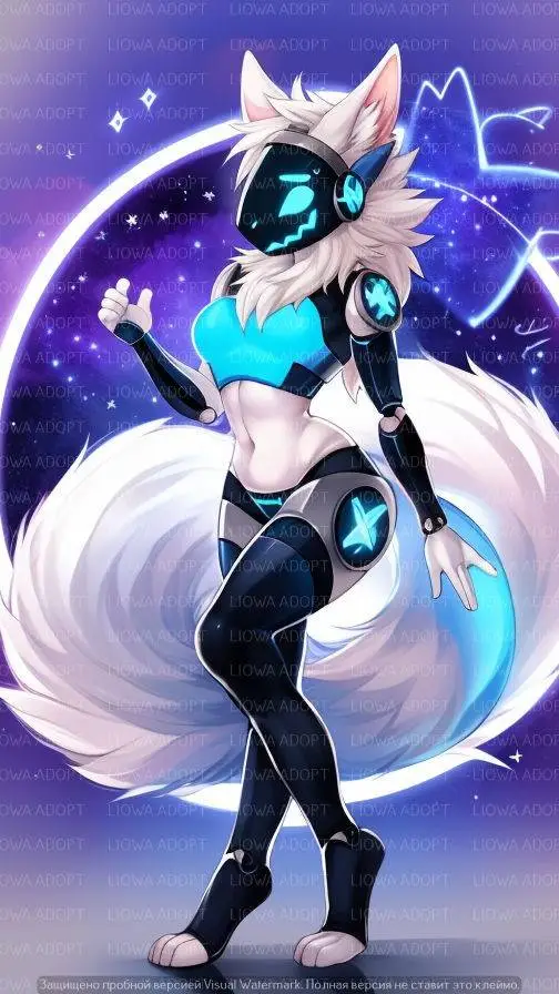 ai character: Aria background