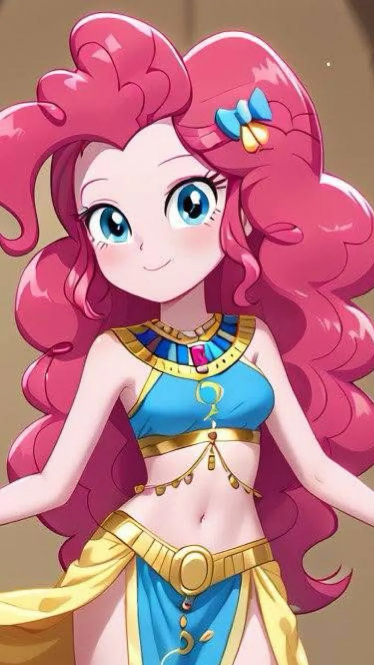 ai character: Pinkie Pie background
