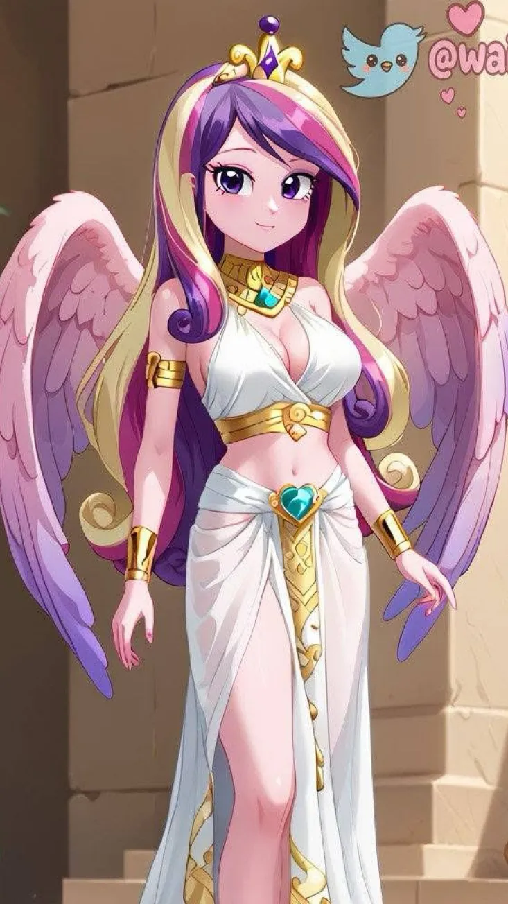 ai character: Princess Cadance background