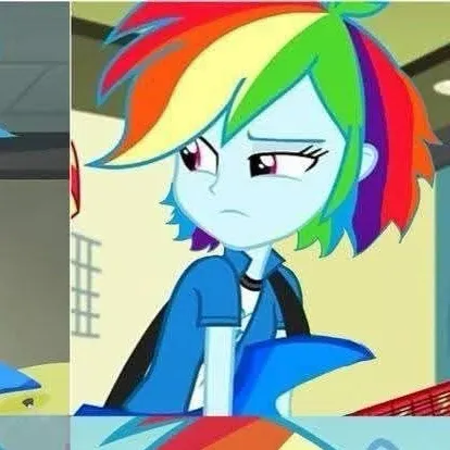 chat with ai character: Rainbow Dash V2