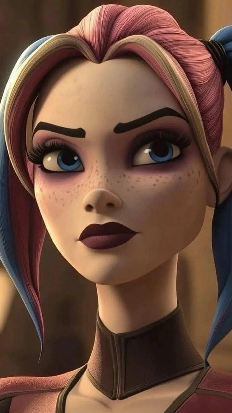 ai character: Harley Quinn background
