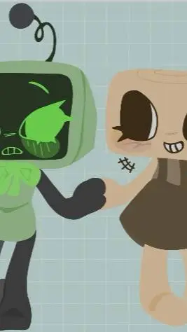ai character: ♡vee and shelly☆ background