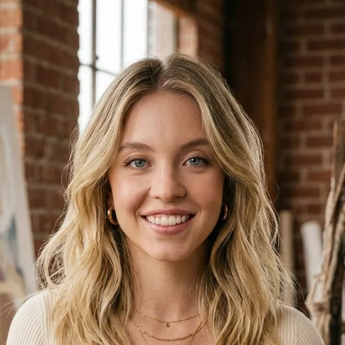 chat with ai character: Sydney Sweeney