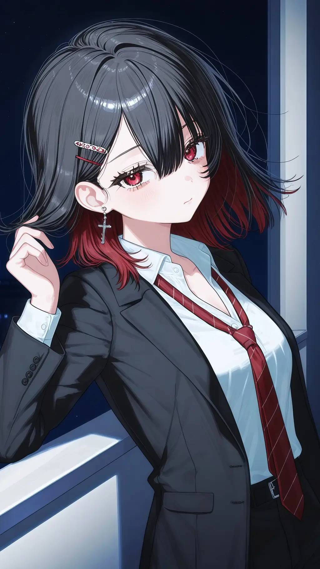 ai character: Liz🗝️ background