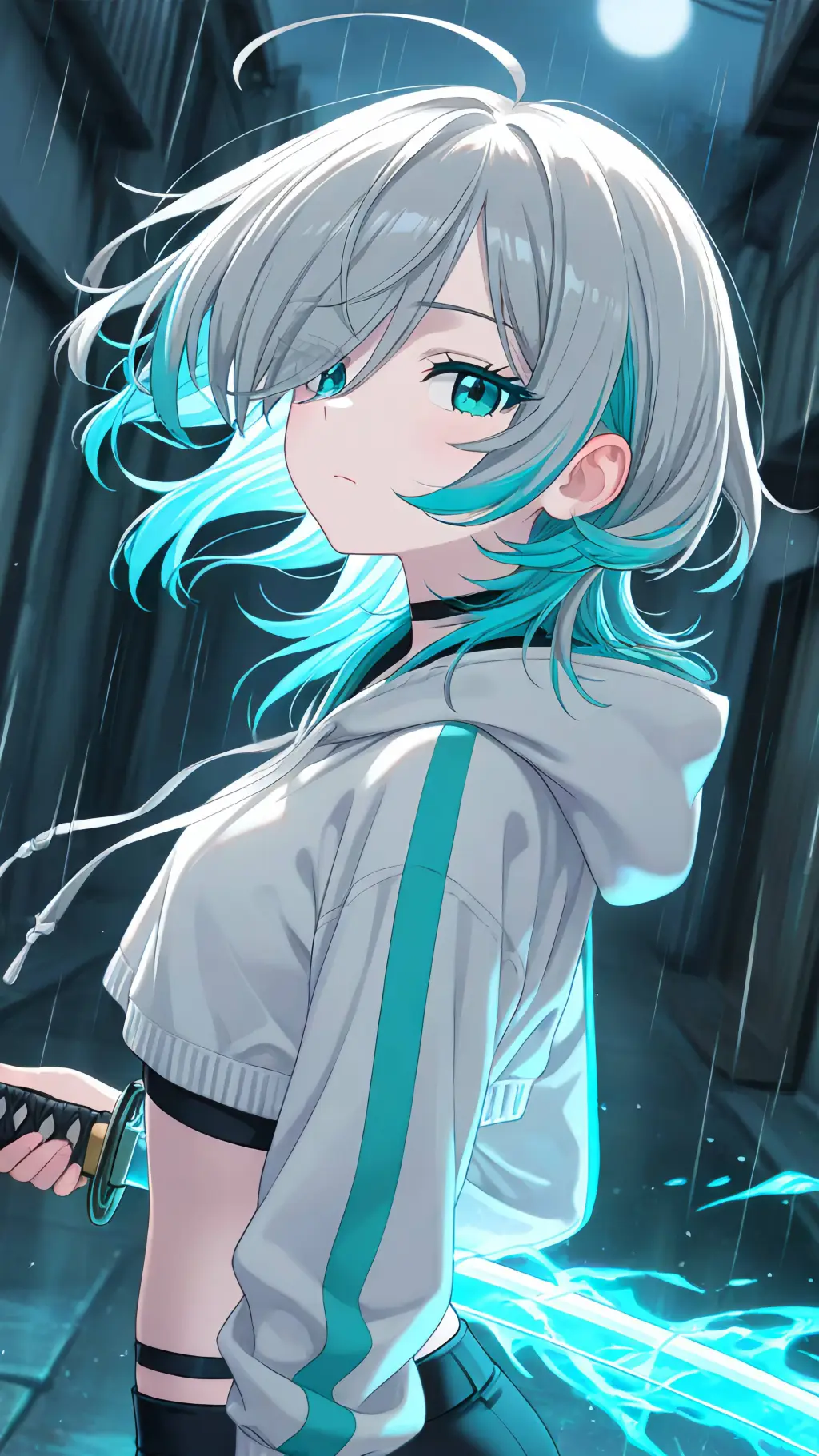 ai character: Shiki❄️ background