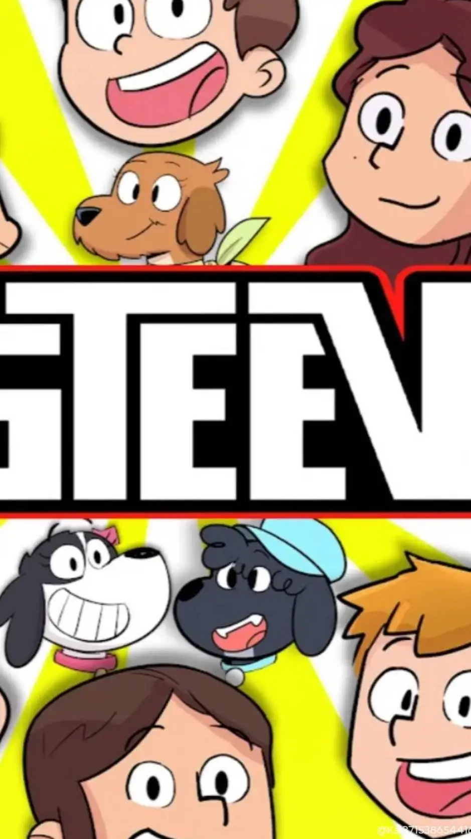 ai character: fgteev NYC  background