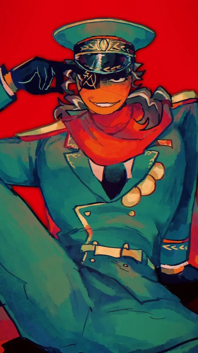 ai character: ★°☭「USSR」→ 🇷🇺 background