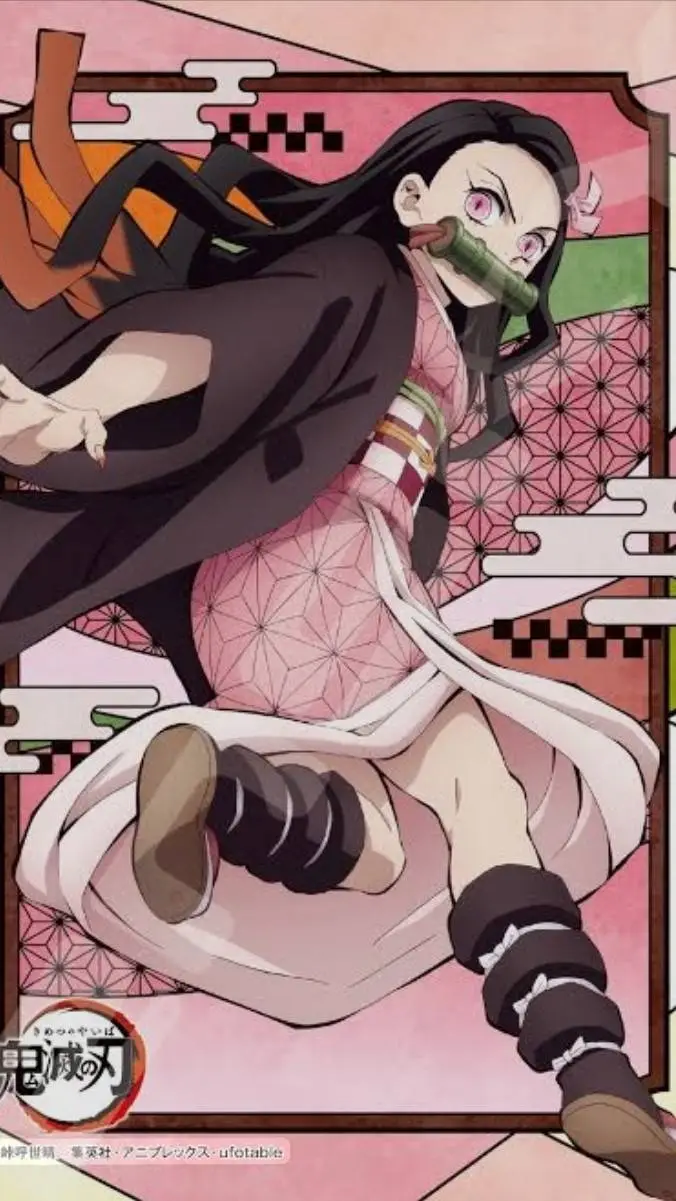 ai character: {Nezuko Kamado°} background