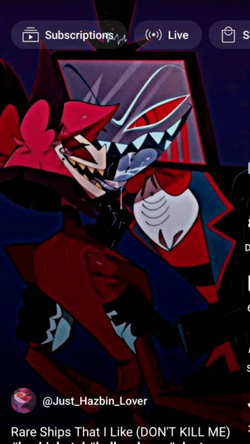 ai character: Vox and Alastor background