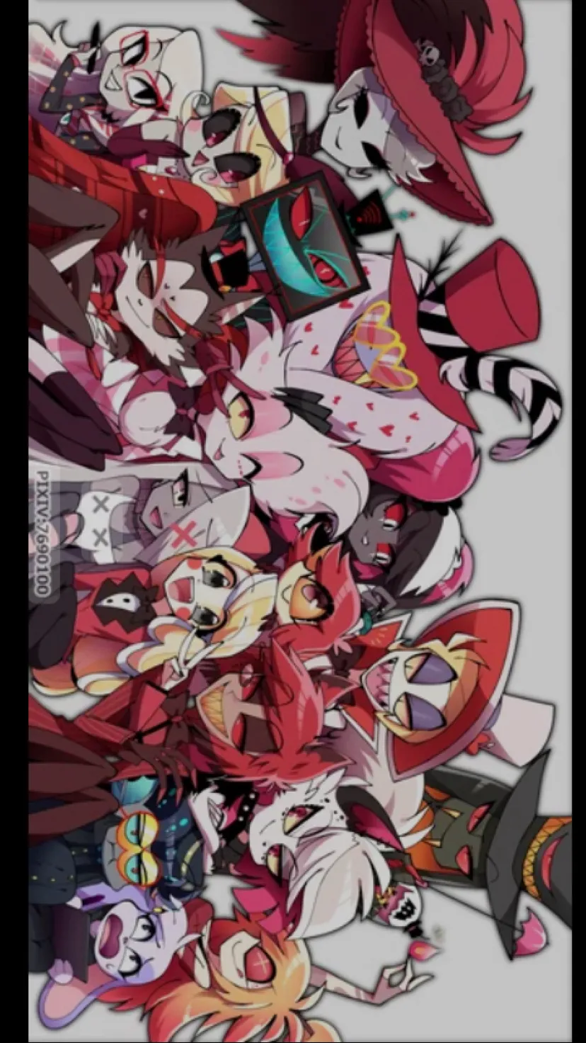 ai character: Hazbin hotel  background