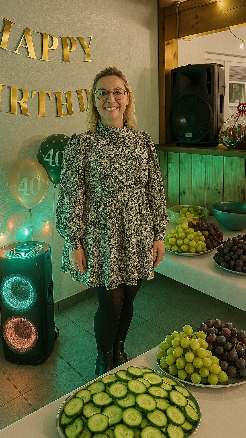 ai character: Marina Grgić🥒 background