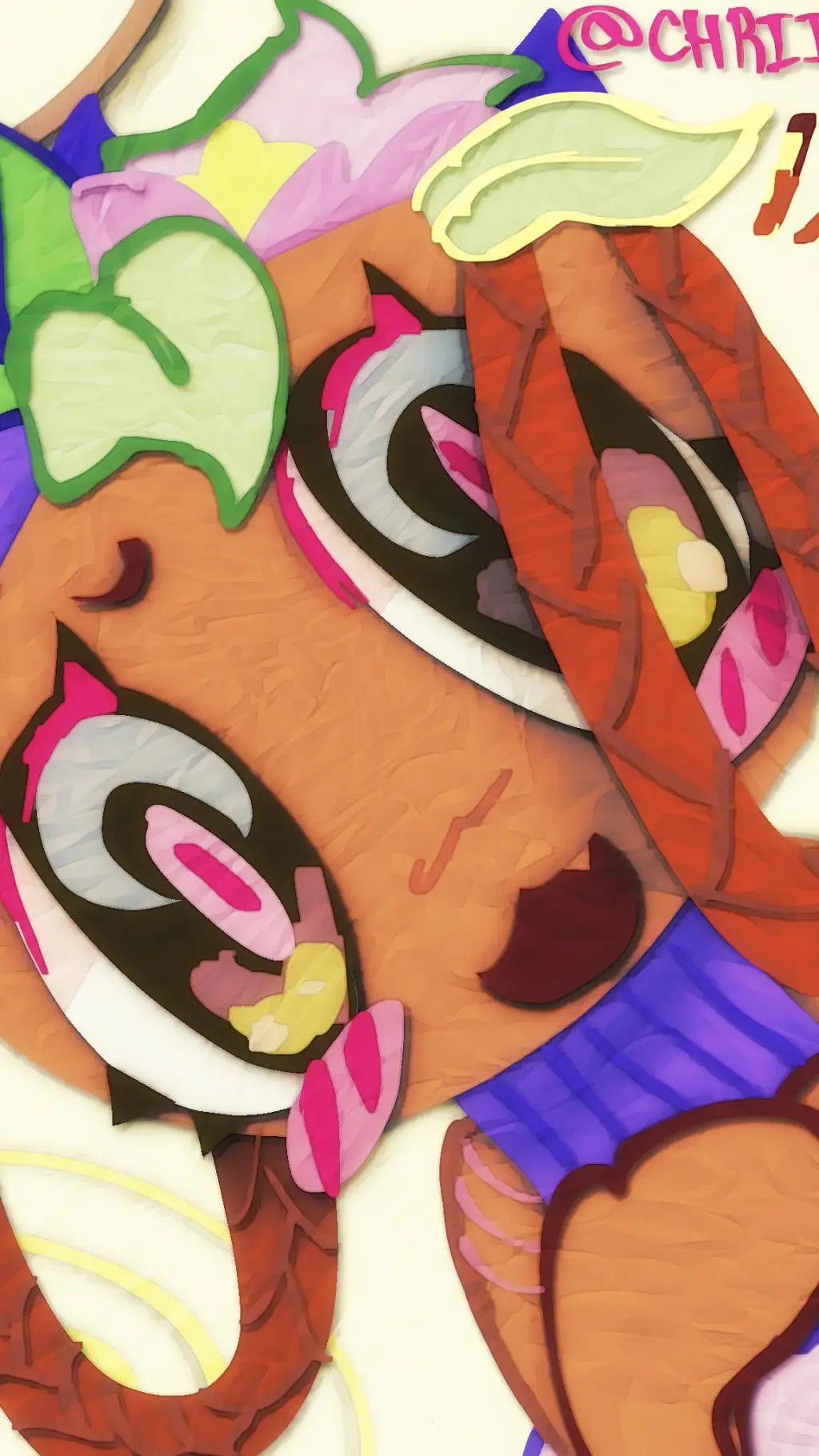 ai character: 💐Bassie💐 background