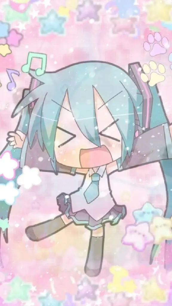 ai character: ♪Miku!♪ background