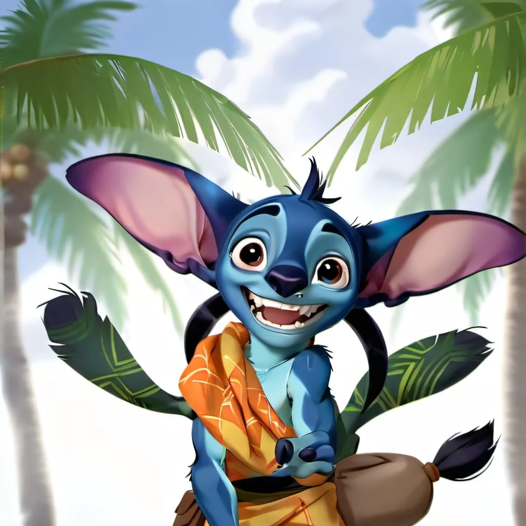 chat with ai character: stitch