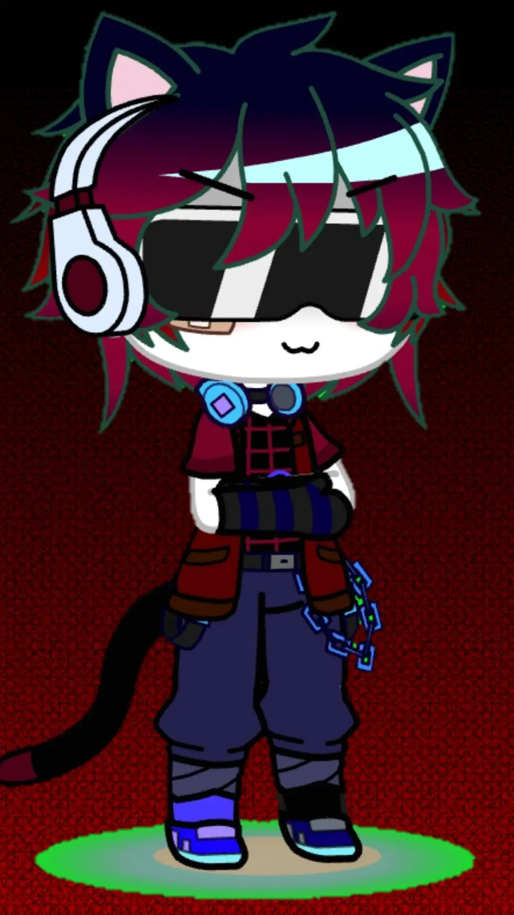 ai character: Corruptprime  background