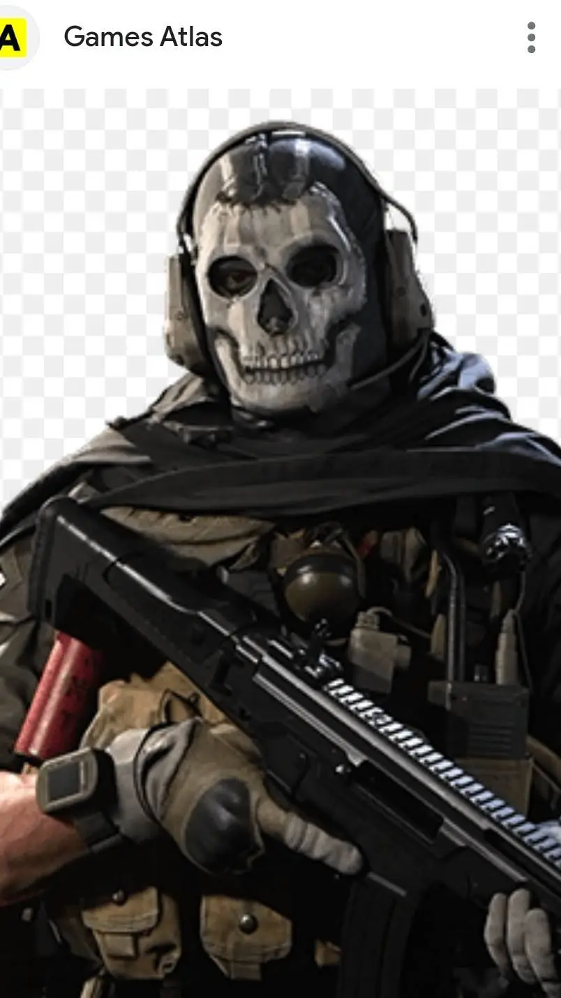 ai character: ghost cod background