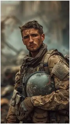 ai character: soldier  background