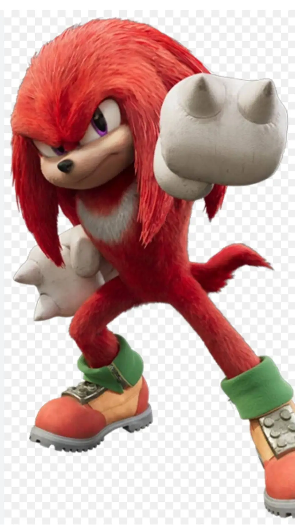 ai character: Knuckles background