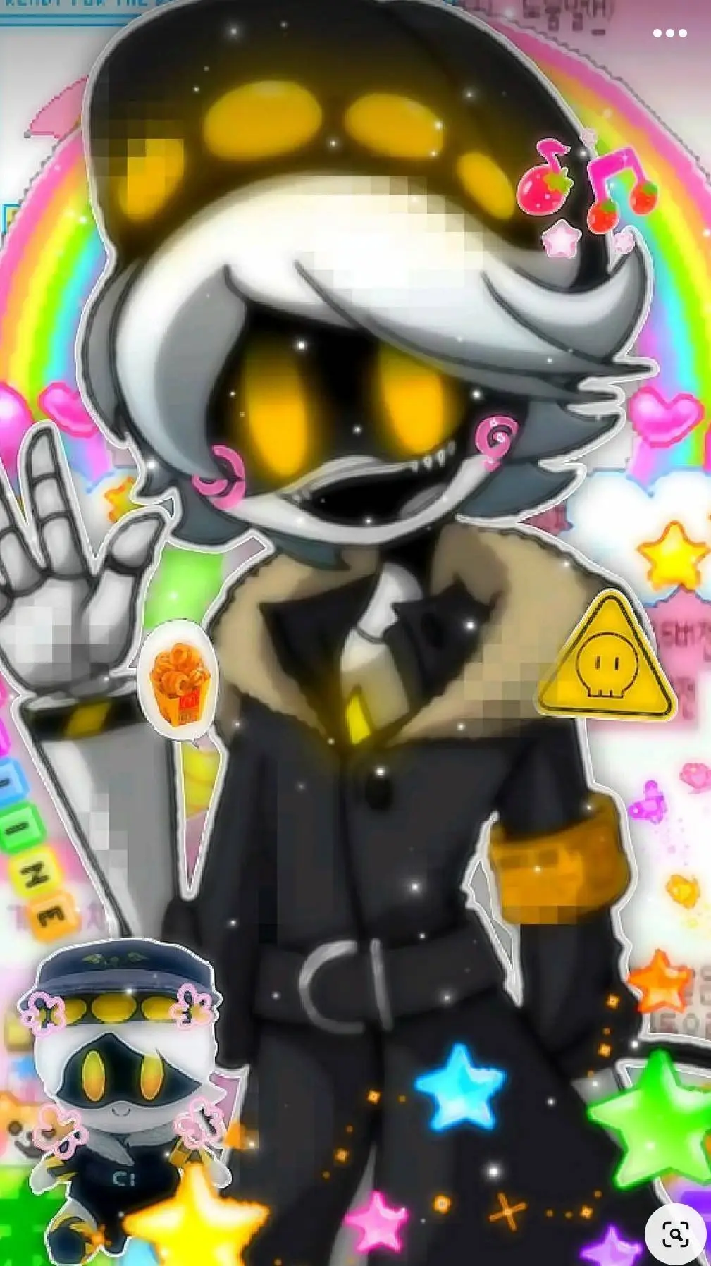 ai character: 💗 • N • 😍  background