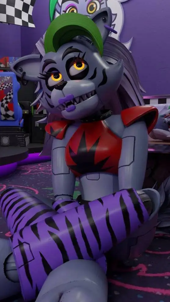 ai character: Roxanne wolf background