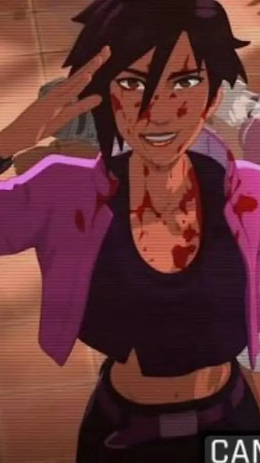 ai character: Invisigal/Courtney background