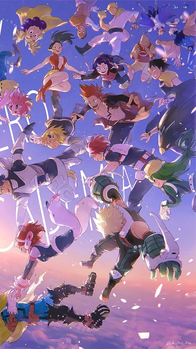 ai character: MHA Class 1-A background