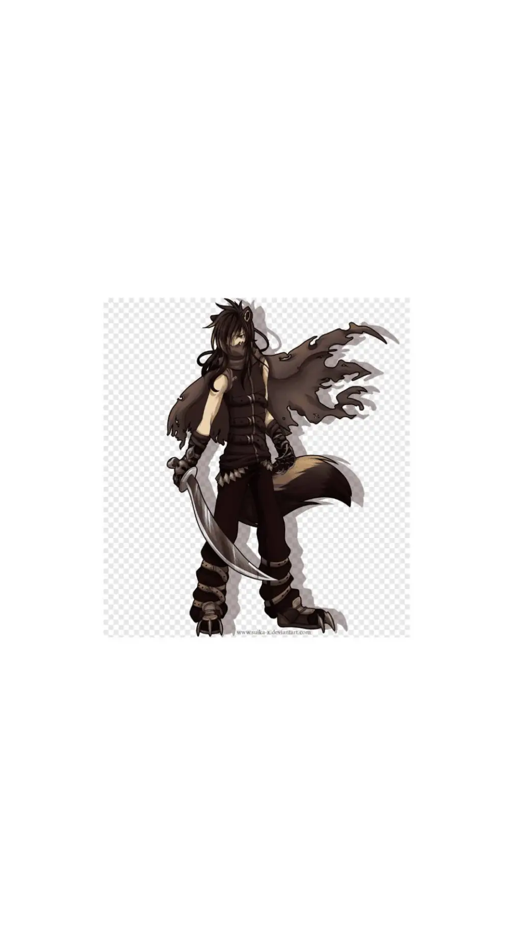 ai character: Terror background