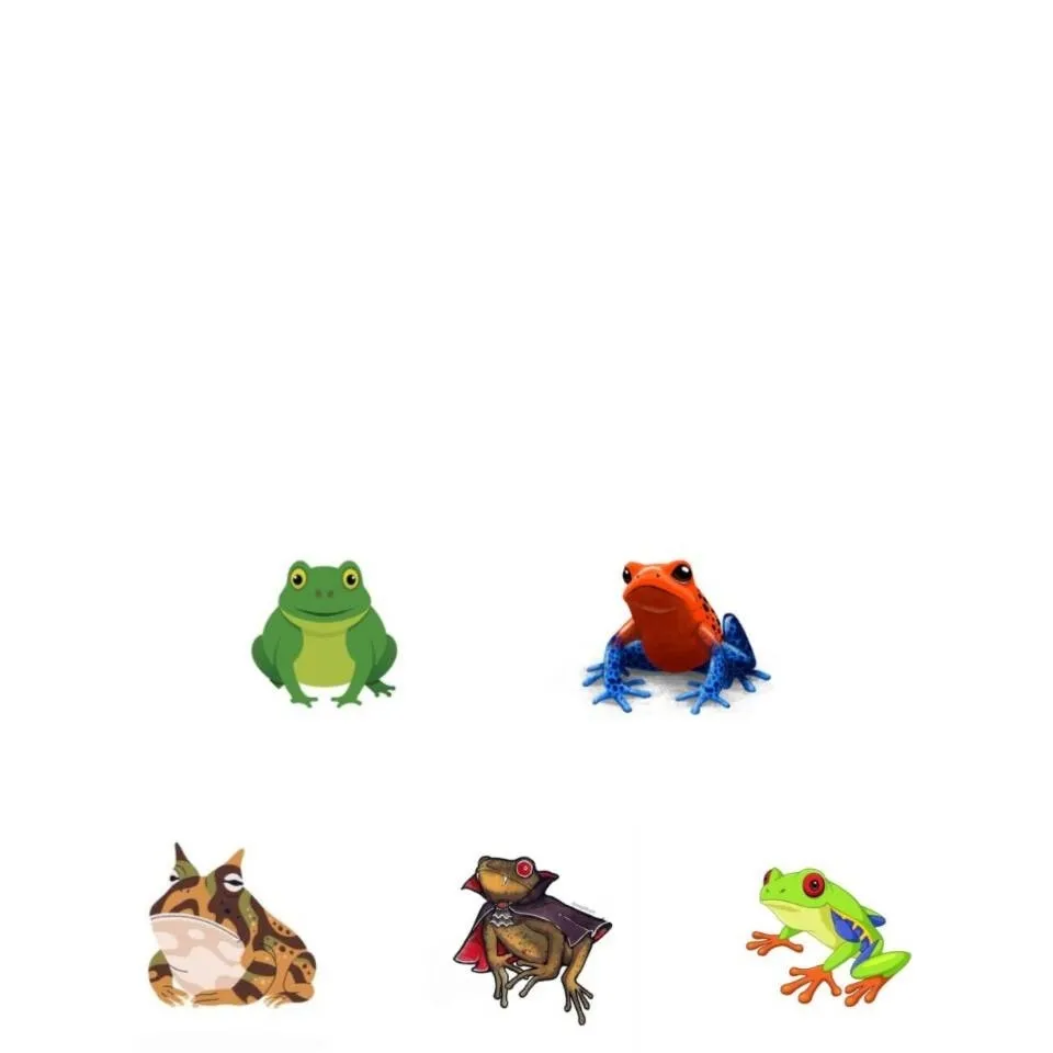 chat with ai character: Frogs