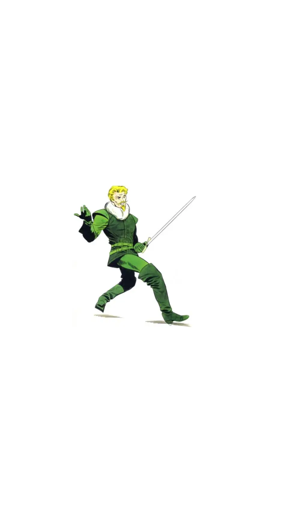 ai character: Fandral background