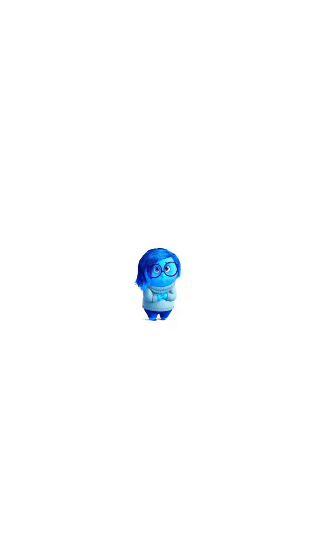 ai character: Sadness (IO) background