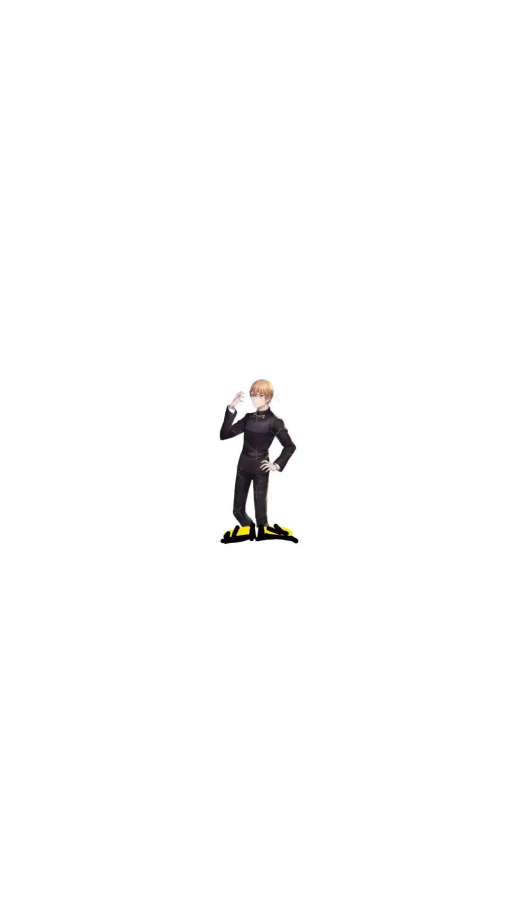 ai character: Shirogane background