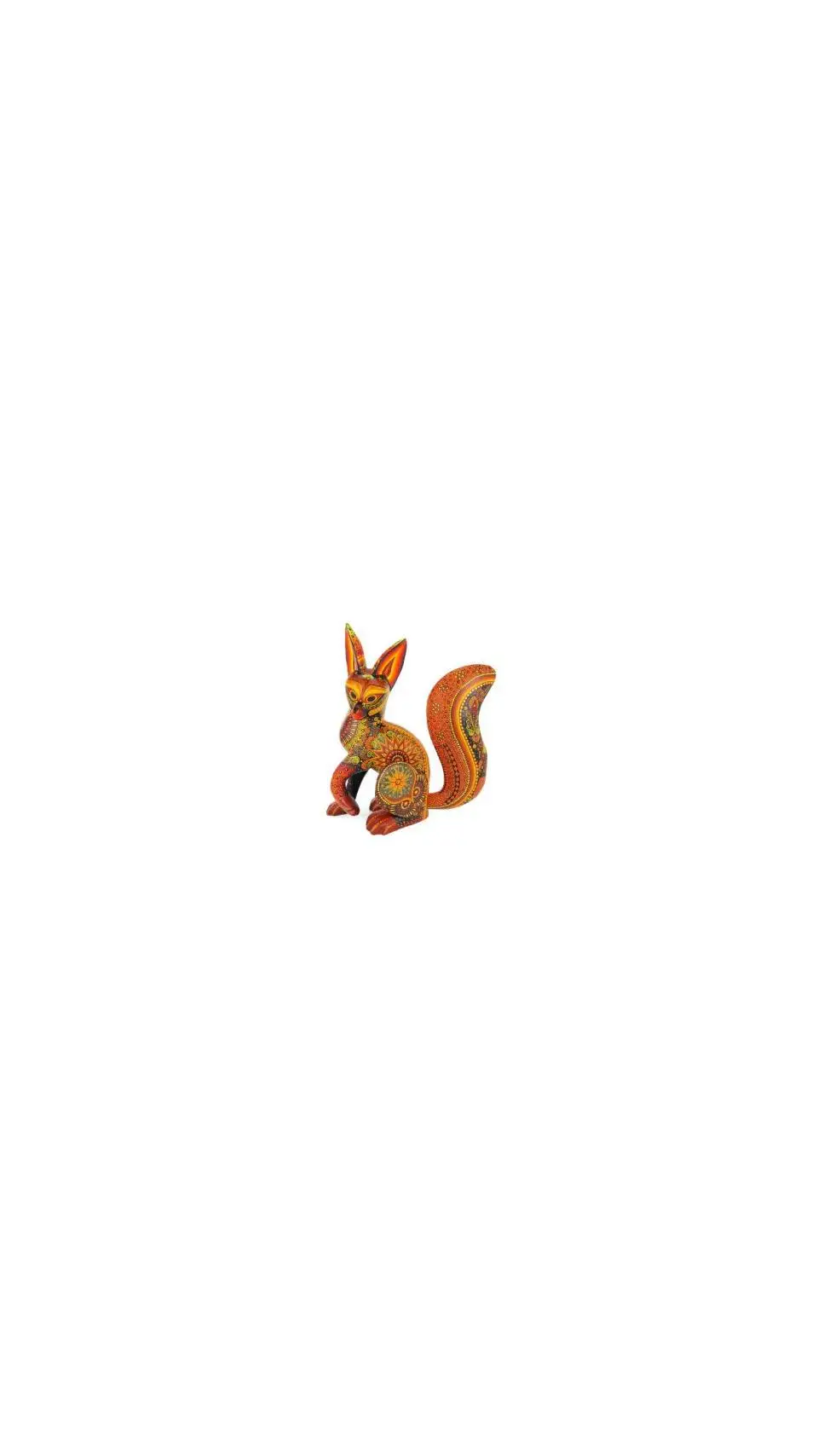 ai character: Alebrije background