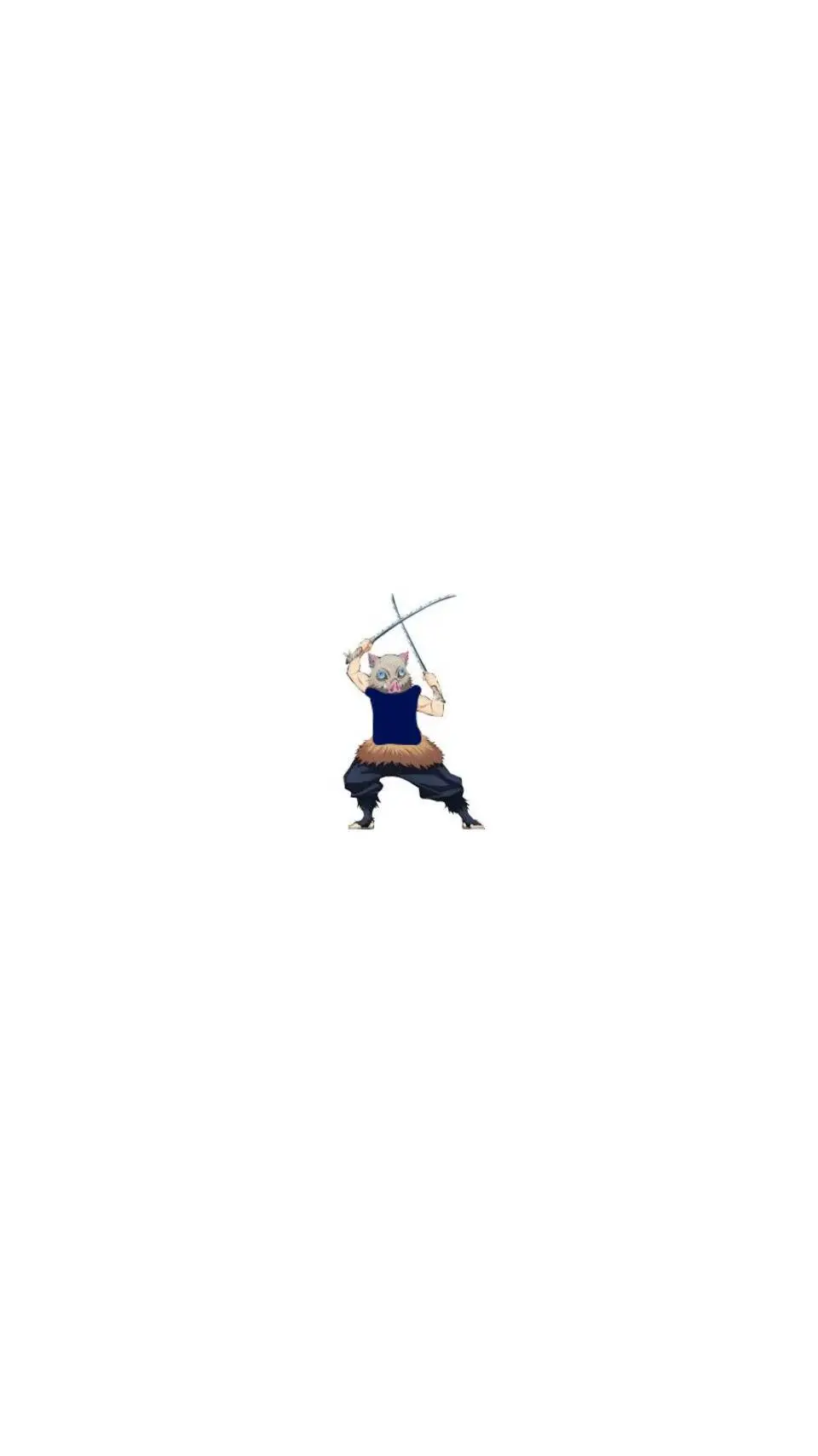 ai character: Inosuke background