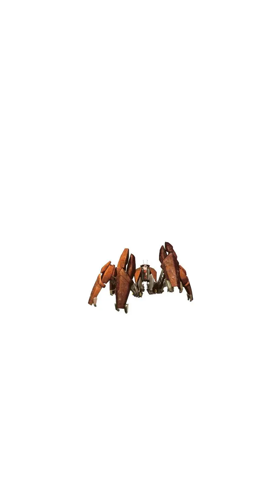 ai character: KrabbickDroid background