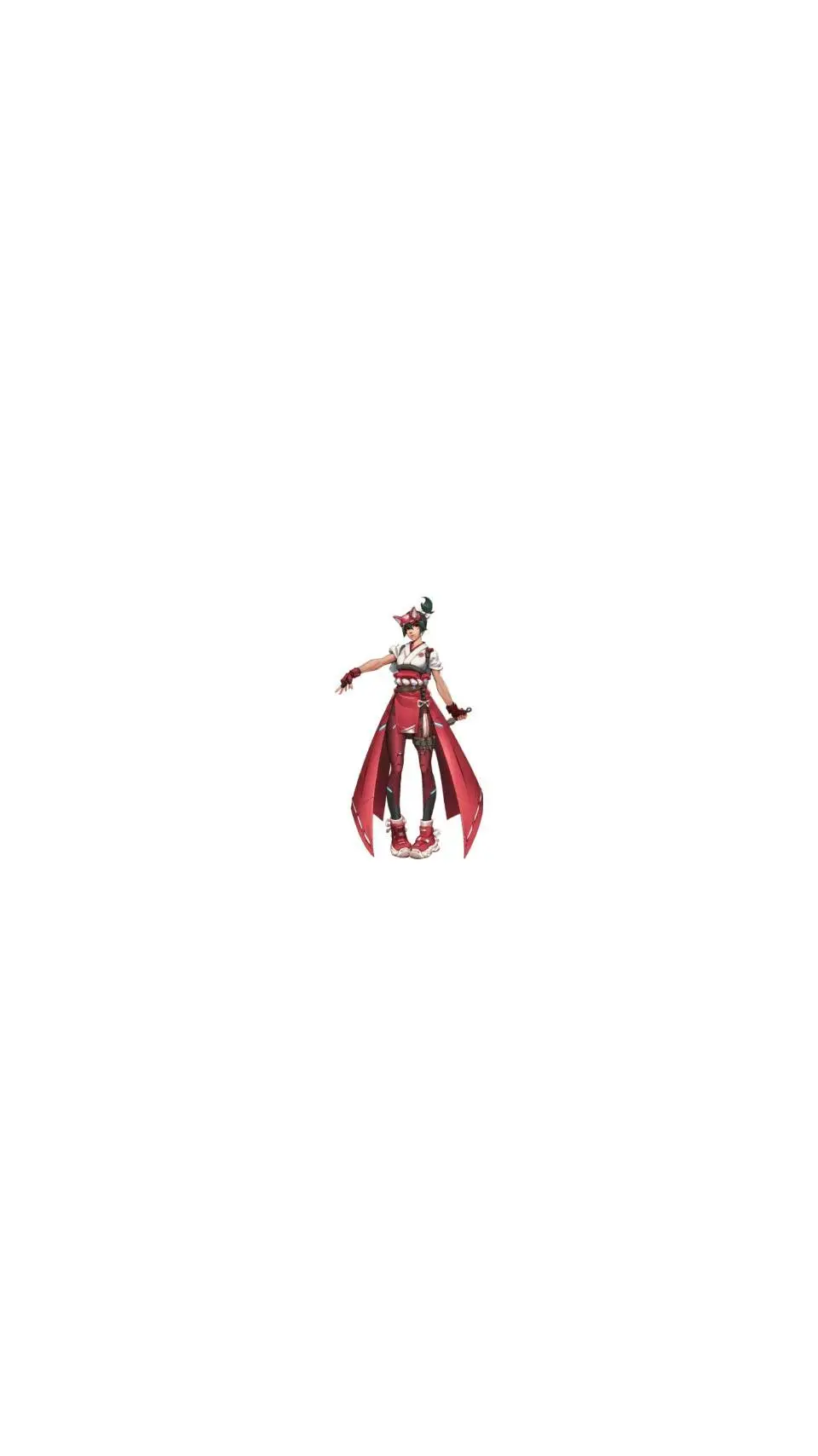 ai character: Kiriko background