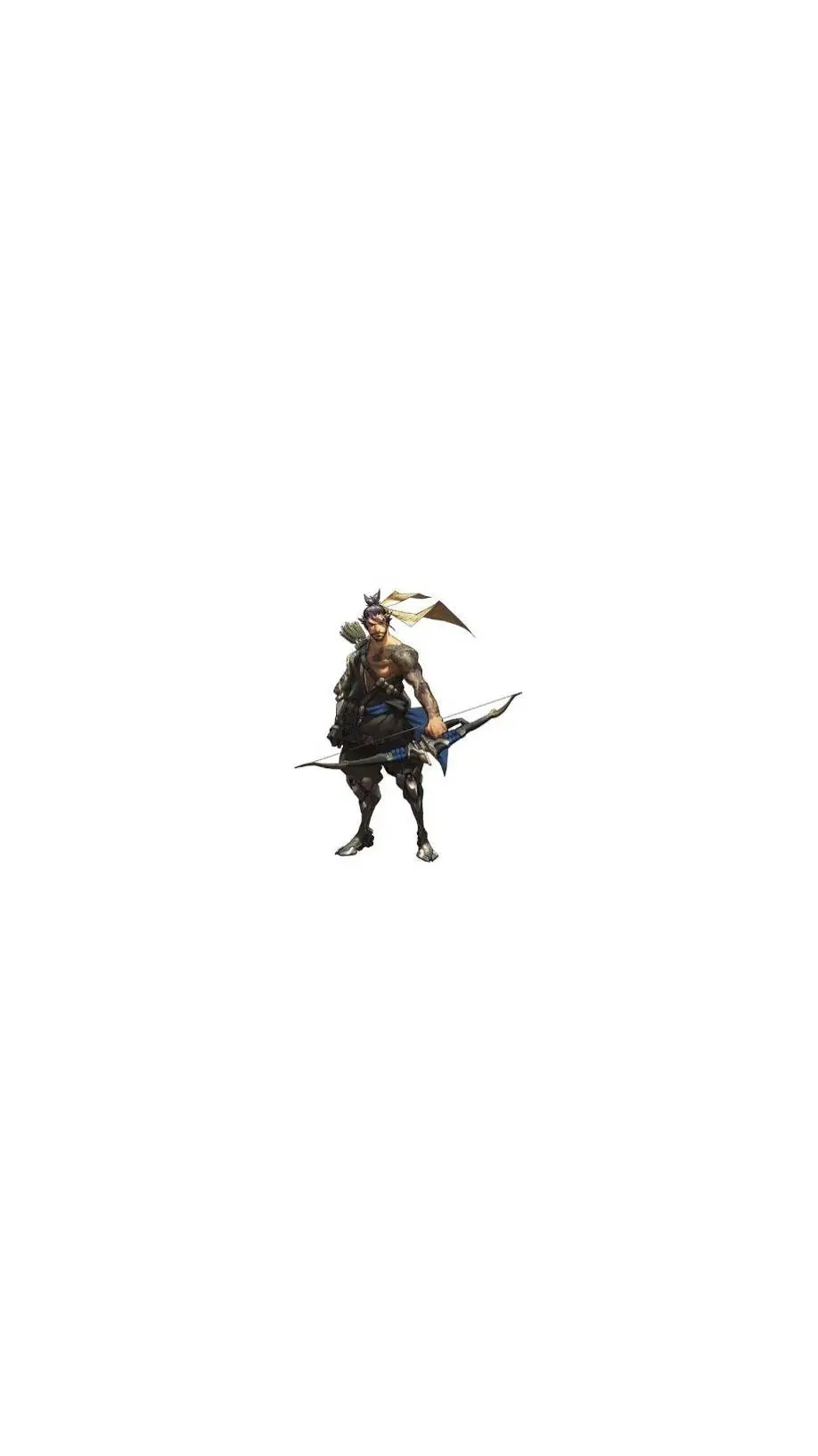 ai character: Hanzo background