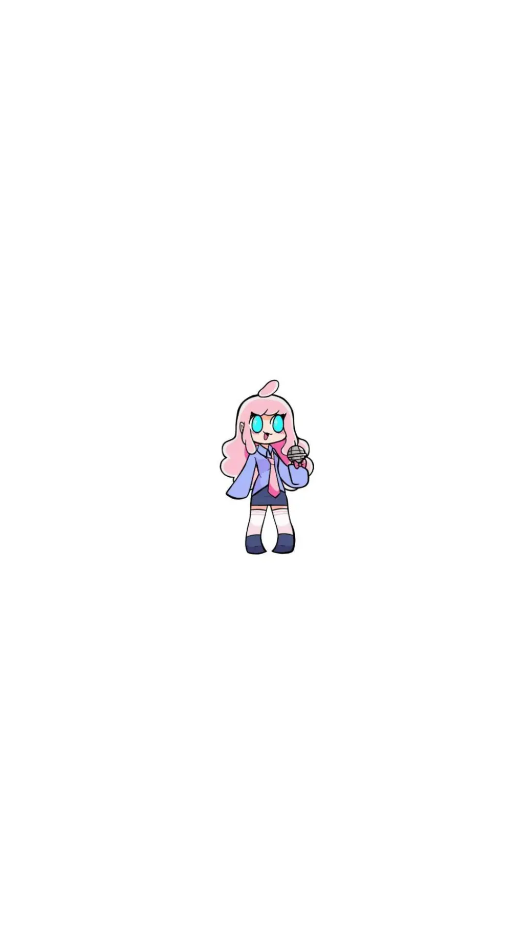 ai character: Cloudy background