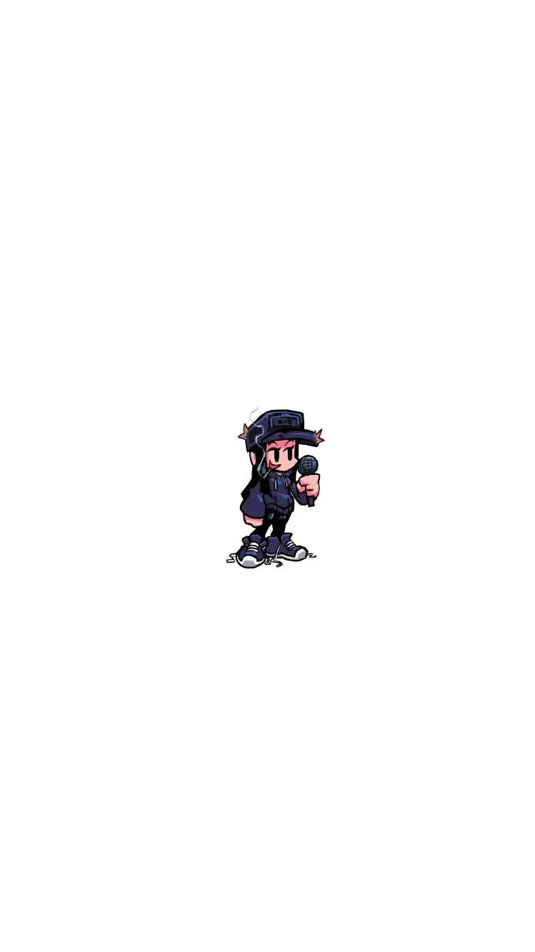 ai character: Cassette-Girl background