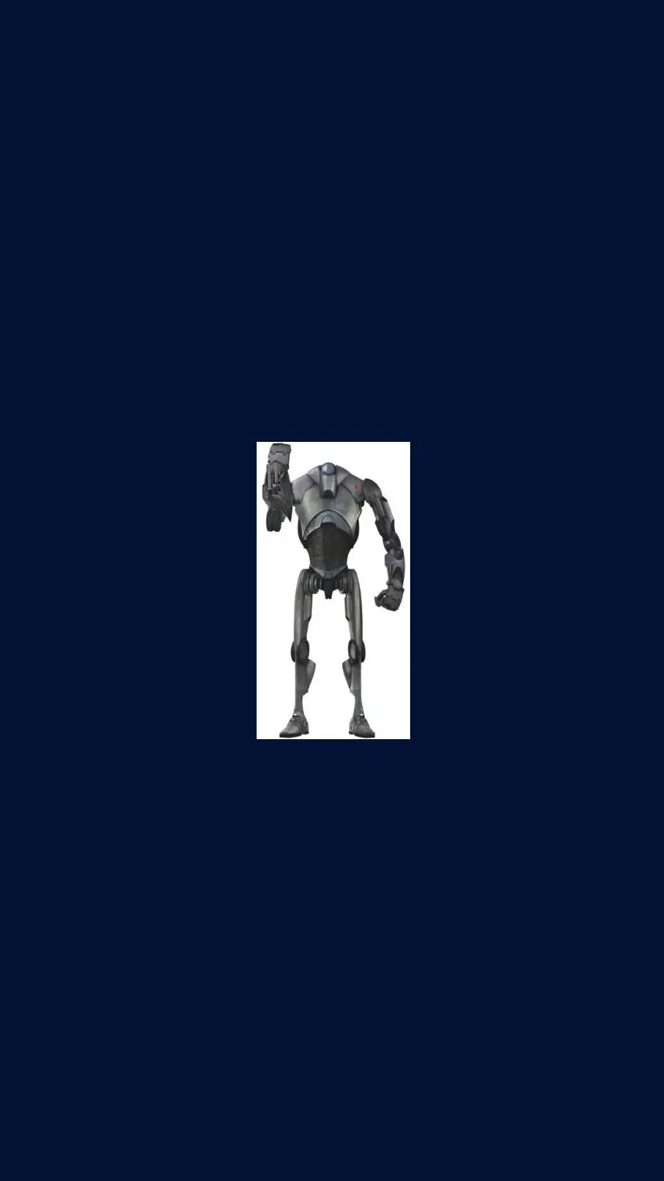 ai character: Super Battle Droid background