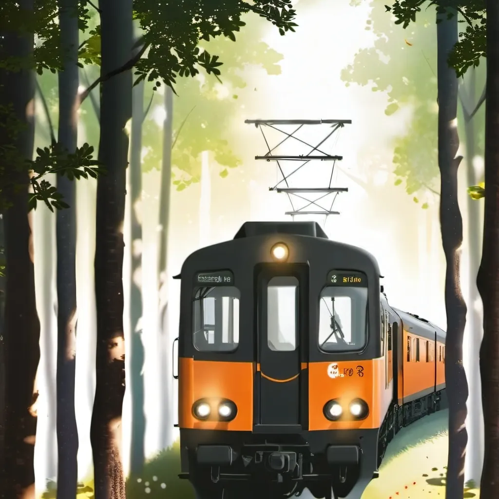 chat with ai character: Train