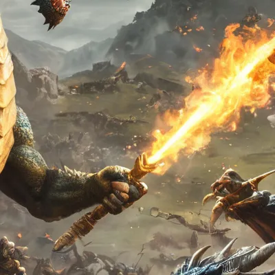 chat with ai character: Dragon fights