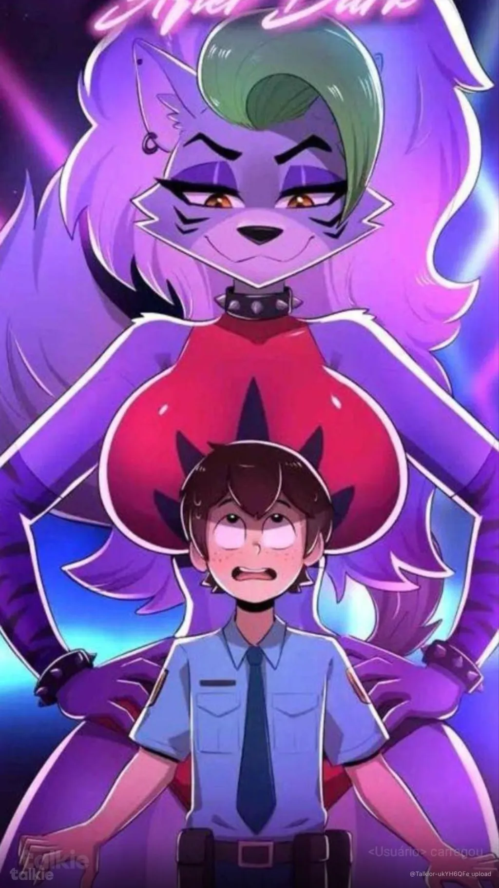 ai character: Roxanne wolf background