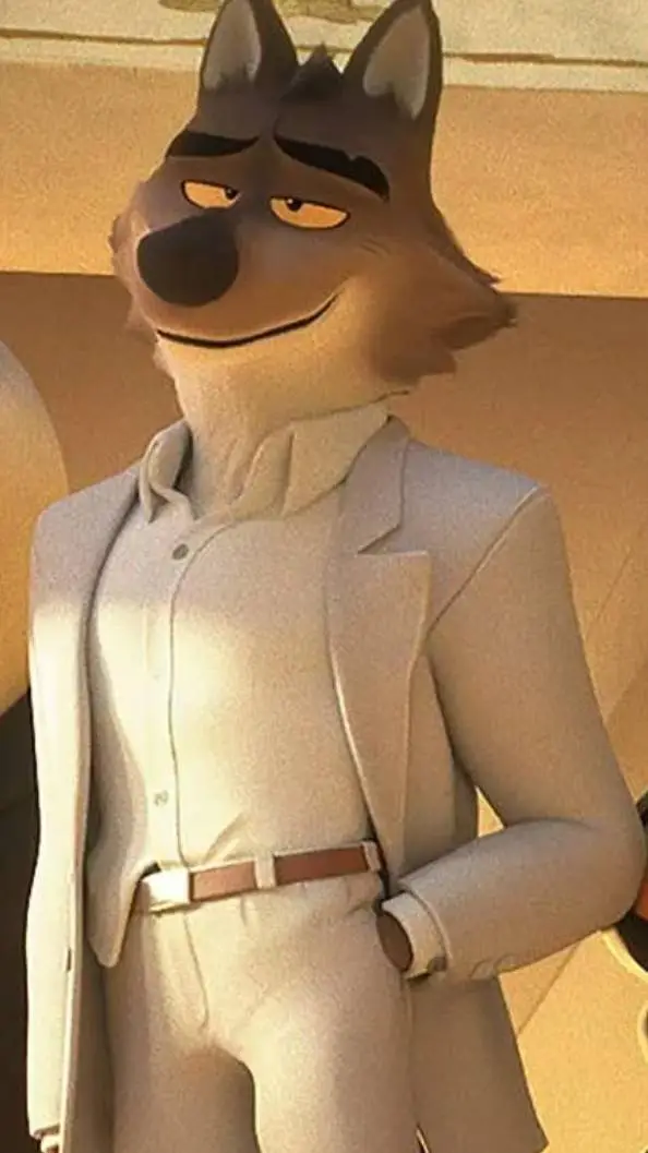 ai character: Wolf background